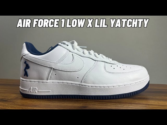 Lil Yachty x Nike Air Force 1 Low Collab Unboxing & Review - YouTube