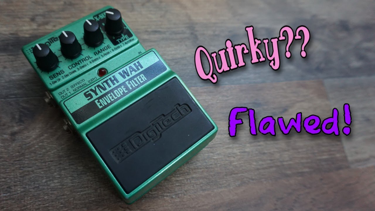 Digitech Synth Wah Has Some Issues - YouTube