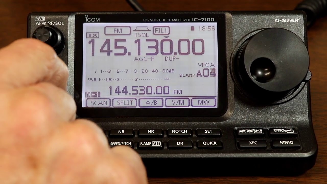 IC-7100 from A to Z #7 Memories part 1 - YouTube