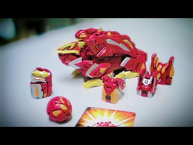 変形玩具】こどおじ玩具レビュー 『ドラゴノイド・コロッサス』~ #爆丸