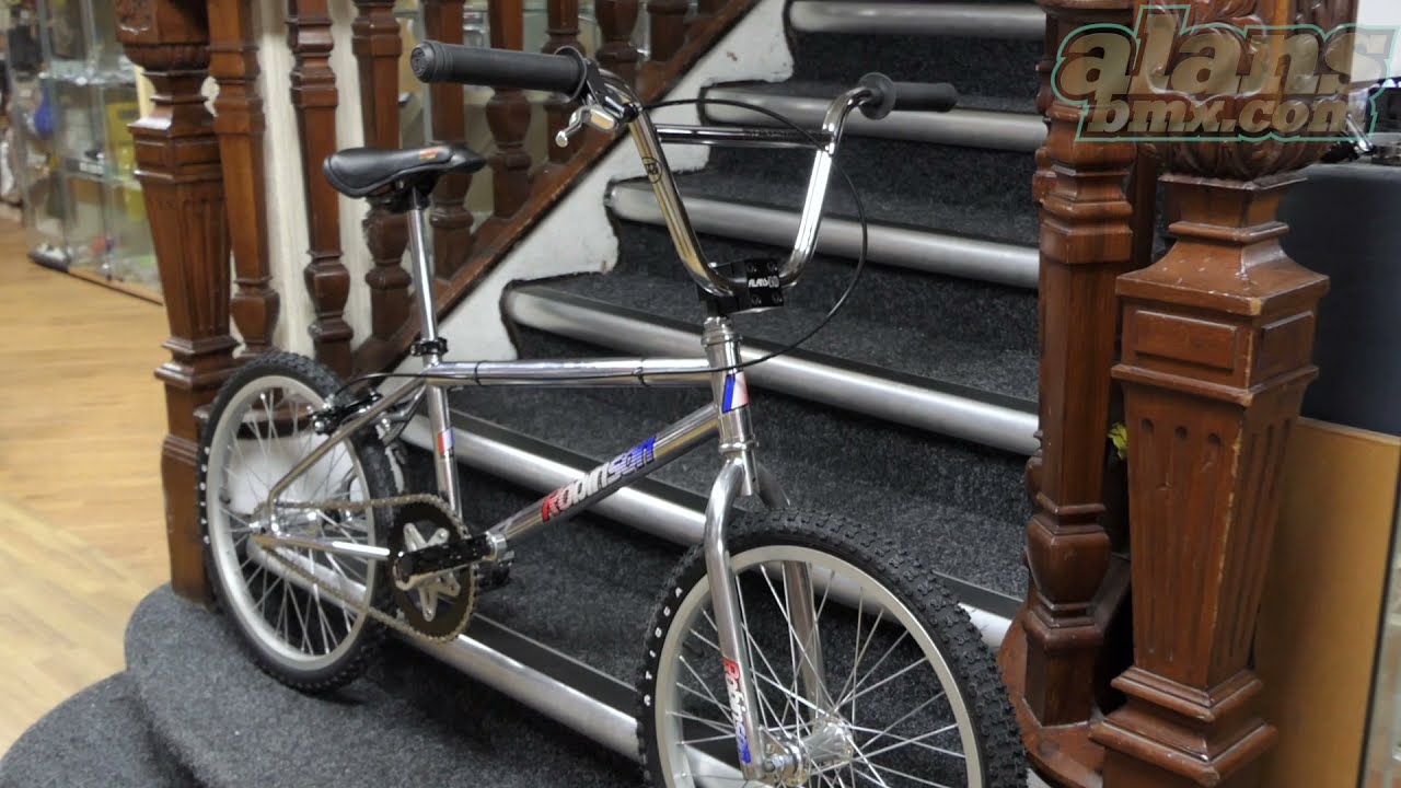 Alans BMX: 1991 Robinson SST Bike - YouTube