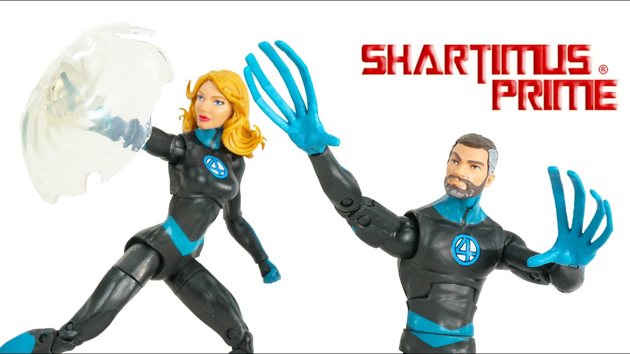 Marvel Legends Mr Fantastic & Invisible Woman 2019 Super Skrull