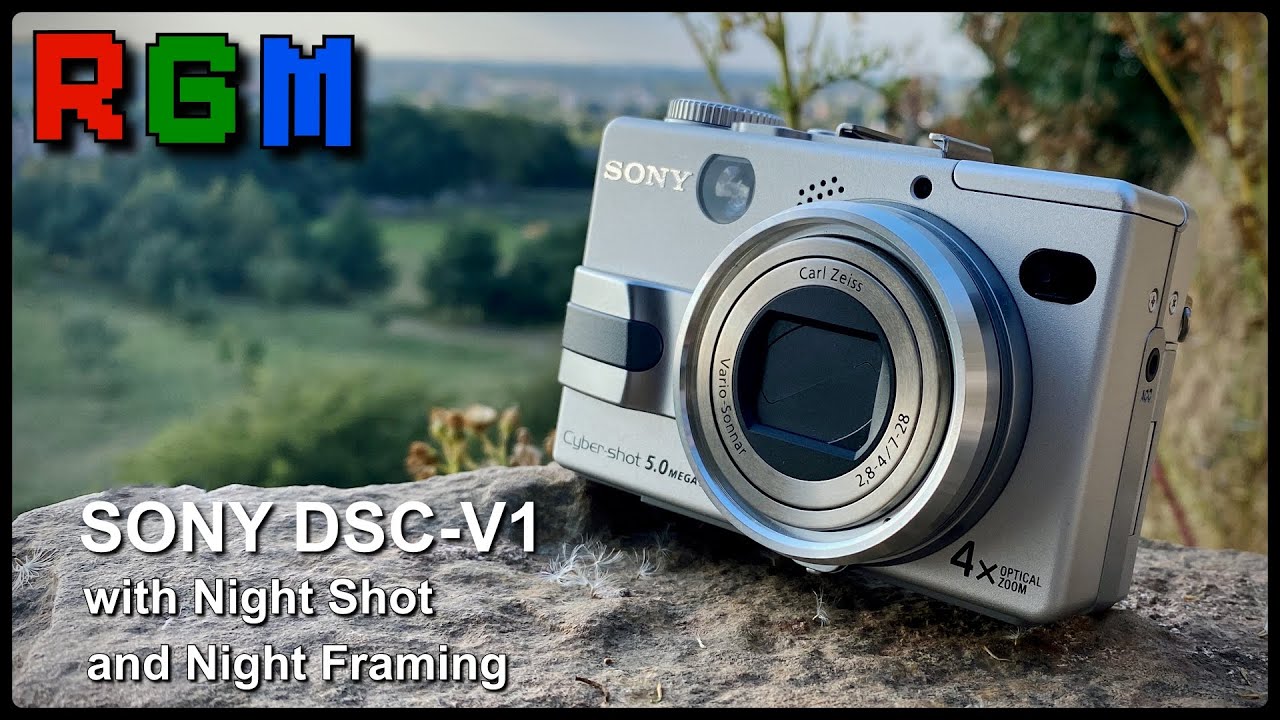 Retro SONY DSC-V1 Cyber-shot from 2003 Packed with features