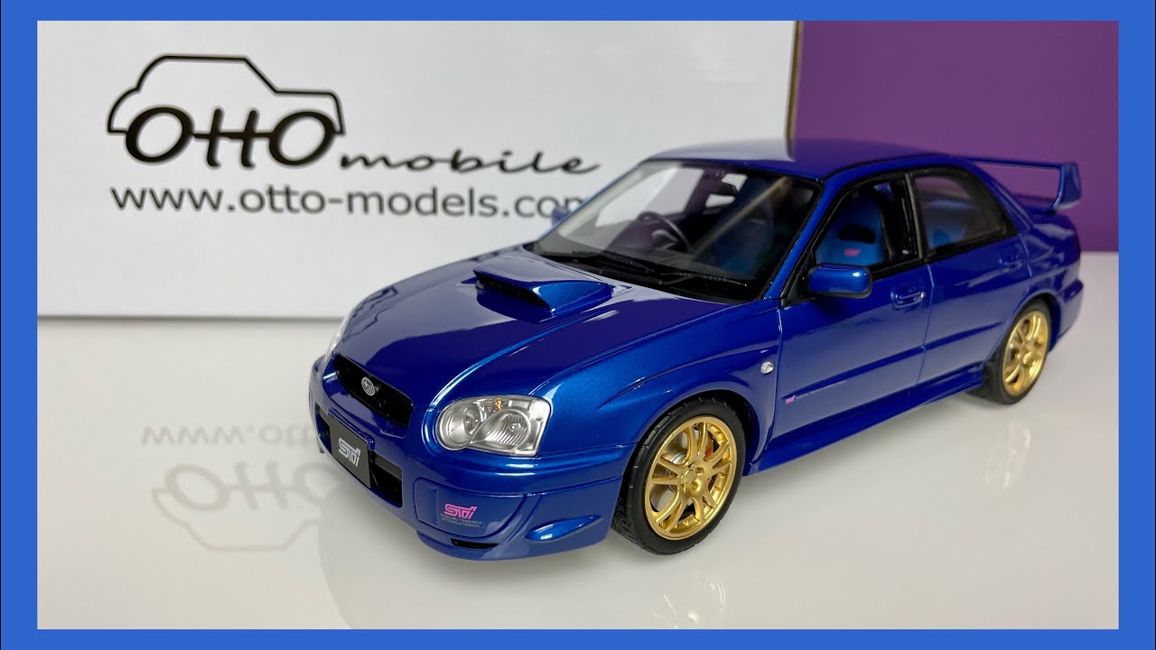 1:18 Subaru Impreza WRX STI - Ottomobile (Unboxing) - YouTube