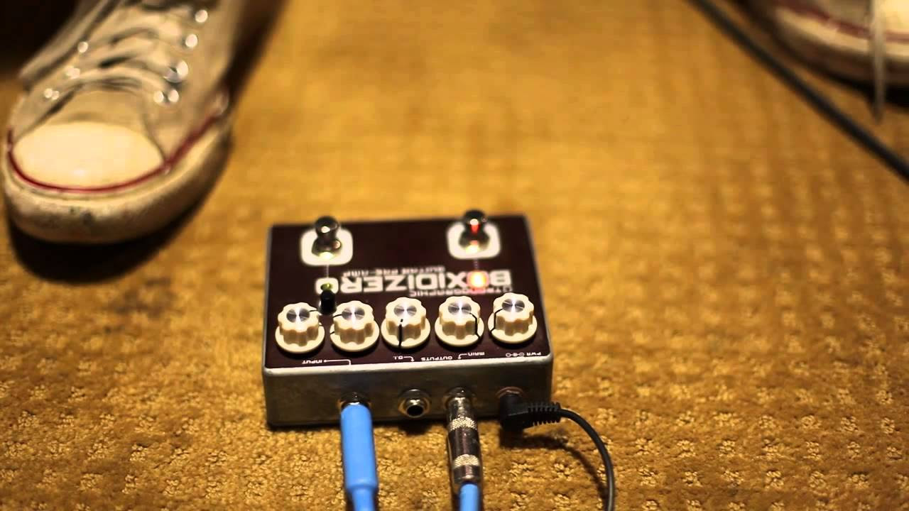 Tronographic's Boxidizer Guitar Pre-Amp Pedal w/ Jeremy Snyder