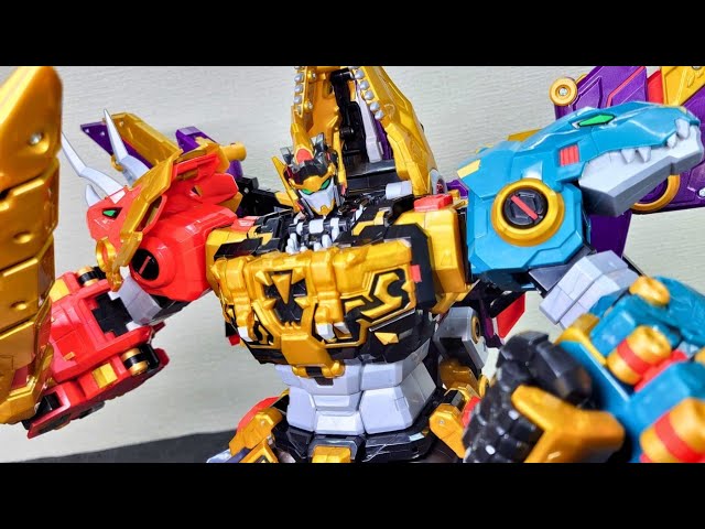 TOY ASMR [ with Music ]│ダイノエンペラーのカチャカチャ音 [最強