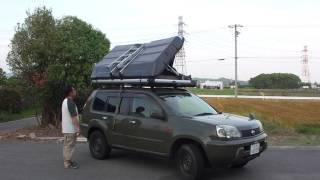 イージーキャンパー レボリューション｜ルーフテント「イージー