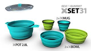 新品 未使用】SEA TO SUMMIT X SET 31 食器セット 5p 新品 未使用】SEA