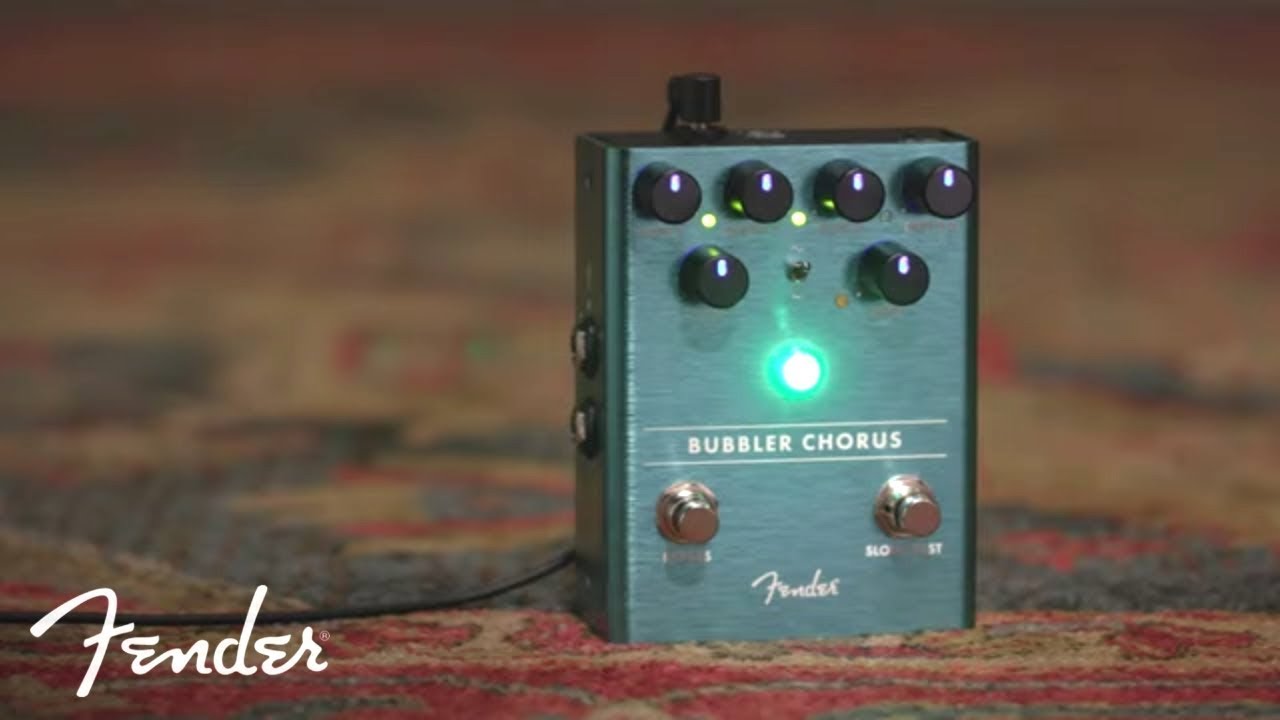 Bubbler Chorus Demo | Effects Pedals | Fender - YouTube