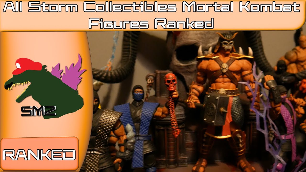 All Storm Collectibles 1/12 Mortal Kombat figures Ranked - YouTube
