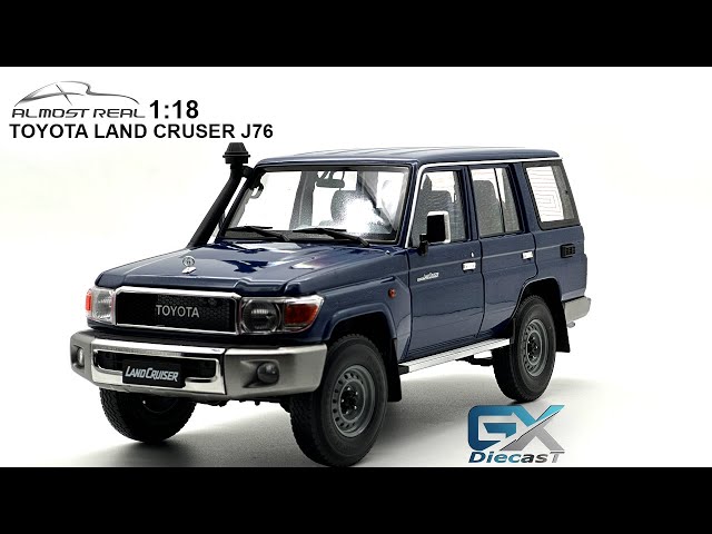 1/18 AlmostReal TOYOTA Land Cruiser J76 (Dark Blue) - YouTube
