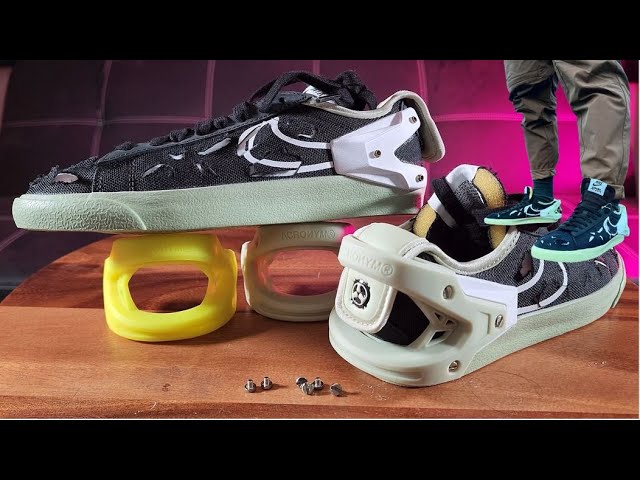 Nike ACRONYM Blazer Low Sneaker Review | High Tech Sneakers With