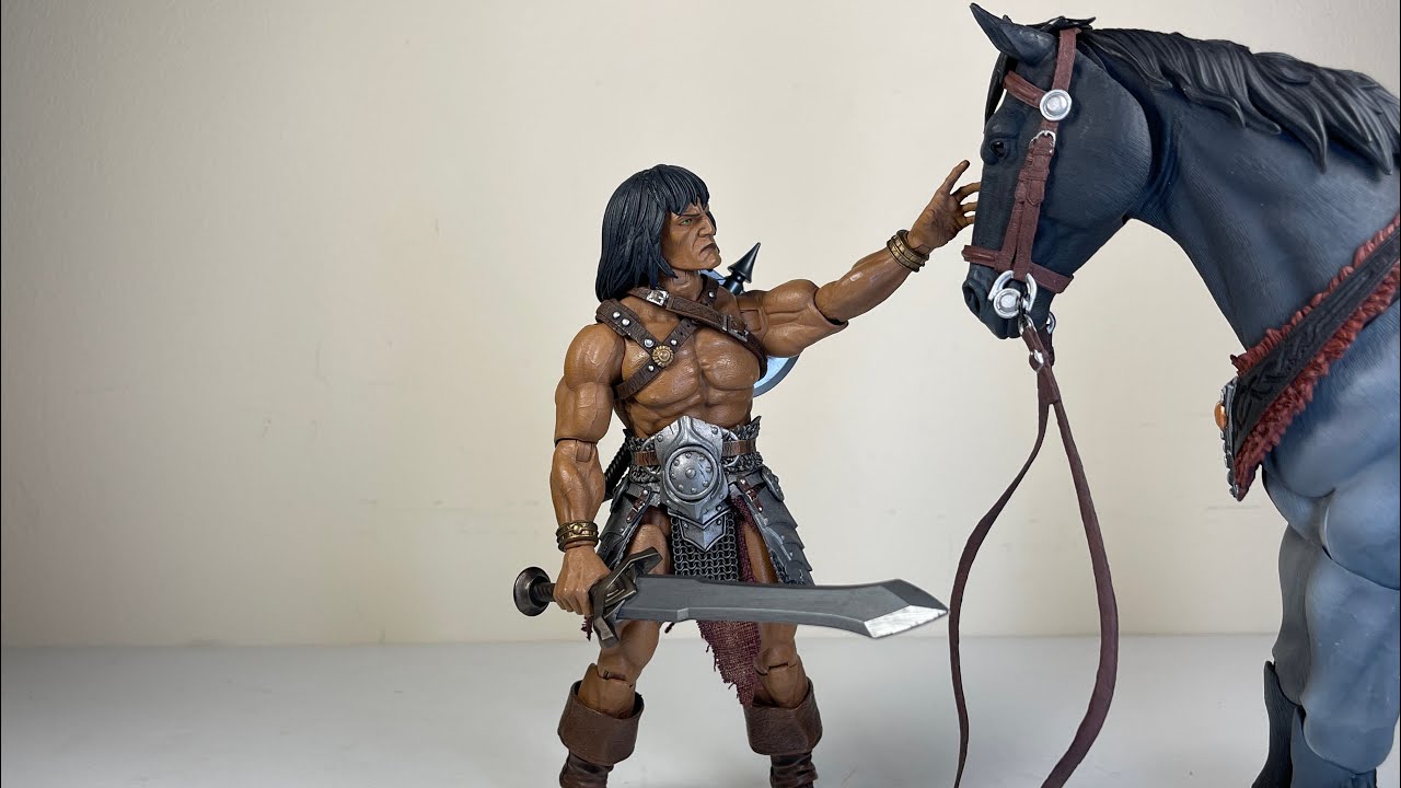 Mythic Legions Legendary Barbarian Figure Review - YouTube