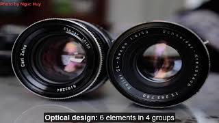 Review Rollei SL Xenon Schneider Kreunach 50mm f1.8 lens - YouTube