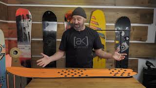 Burton Backseat Driver 2022 Pow Surf - YouTube