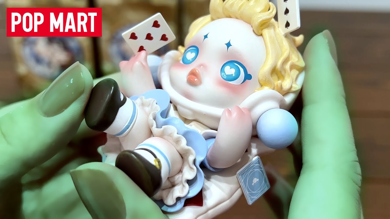 POPMART】5ピース開封！アリス版スカルパンダ 1つ1つが芸術 ポップ