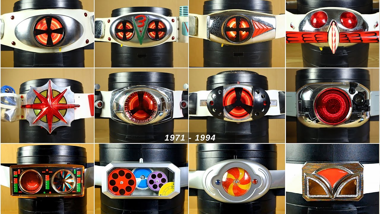 仮面ライダー昭和の全員 ポピー DX変身ベルトコンプリートコレクション