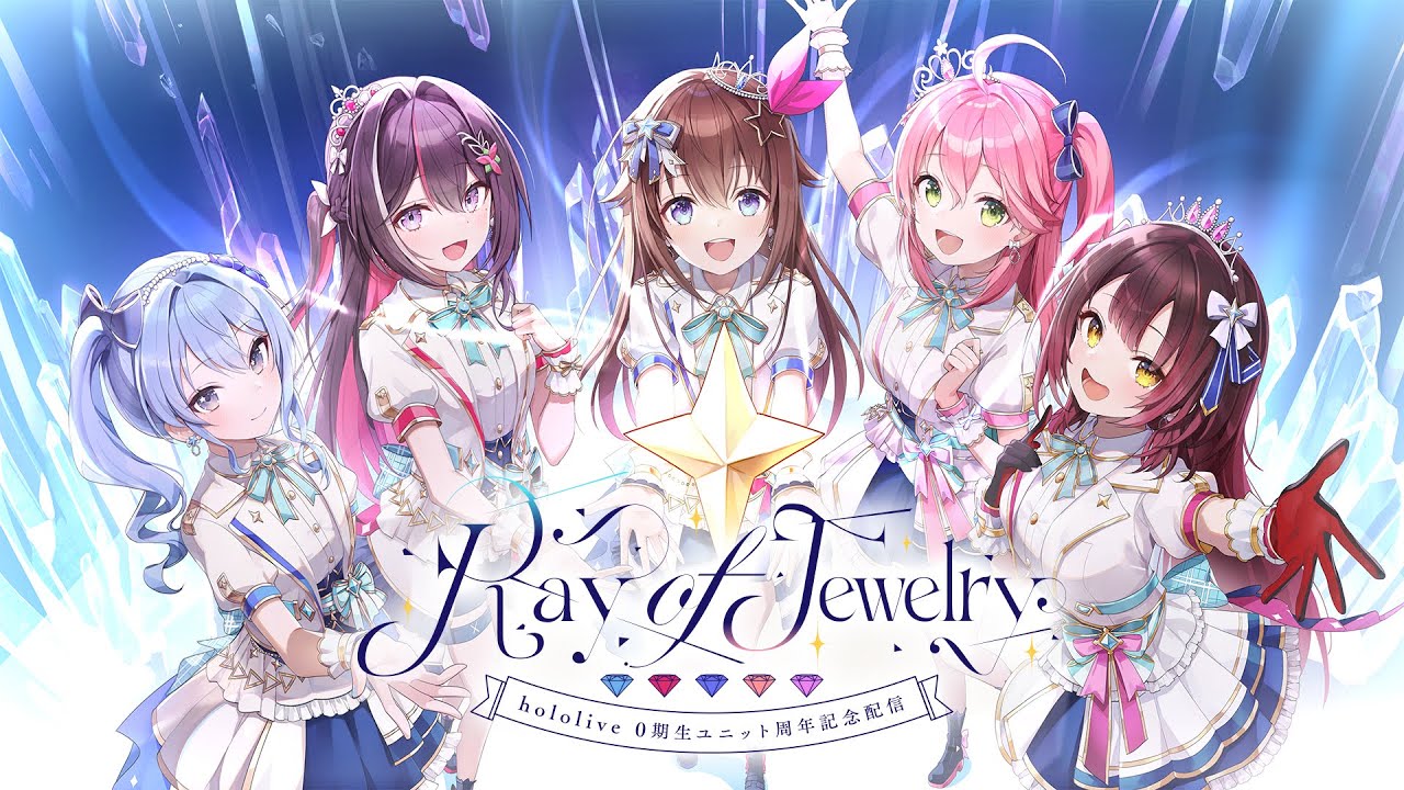 3D LIVE】Ray of Jewelry【#ホロ0期生ライブ2024】 - YouTube