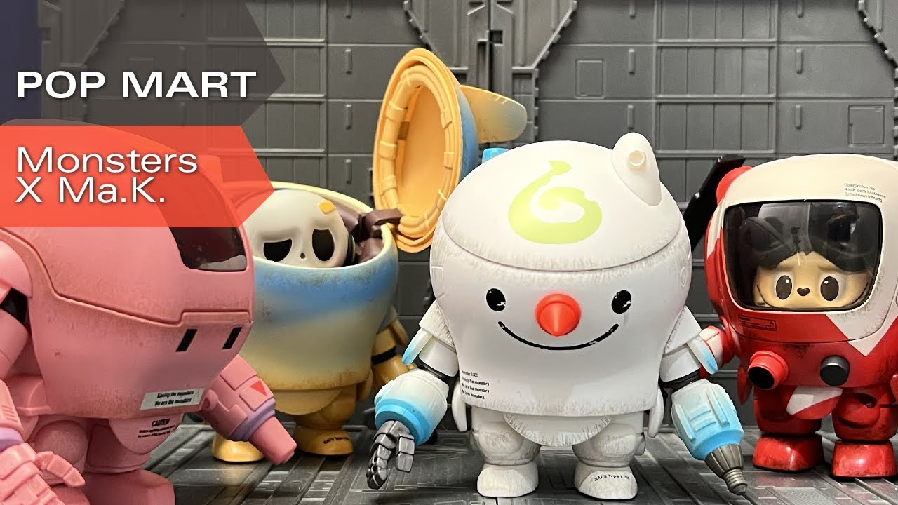 POP MART The Monsters x Kow Yokoyama Ma.K. Series figure review