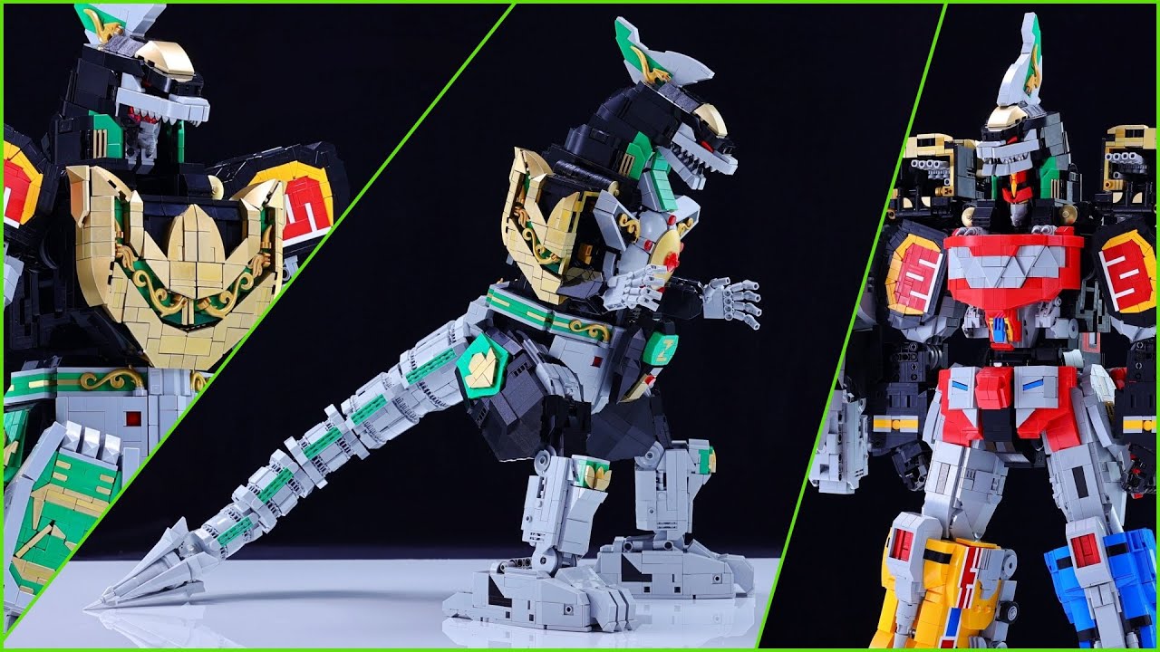 LEGO Dino Megazord 大獣神 - YouTube