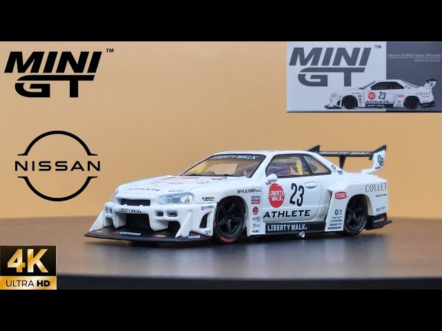 MINI-GT 1/64 日産 Nissan LB-ER34 Super Silhouette ATHLETE/COLLET