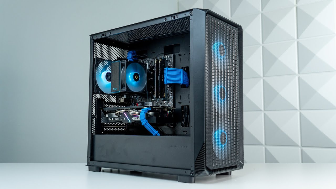 Building a $400 Gaming PC! (Ryzen 5 2600 and RTX 2060) - YouTube