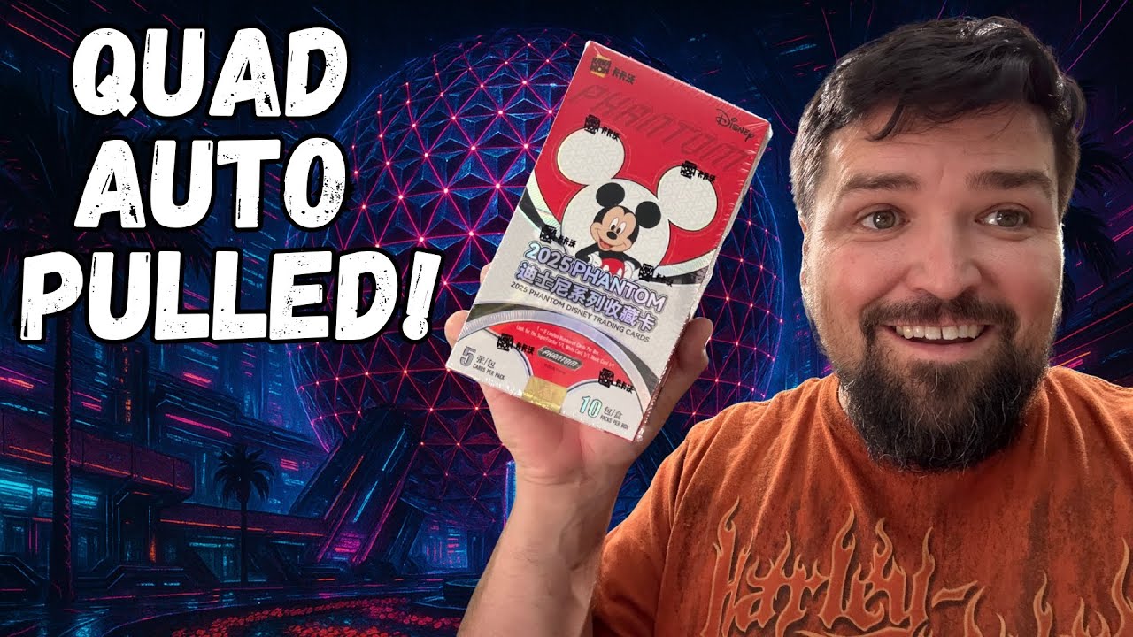 Opening a 2025 Disney Phantom Hobby Box - Kakawow BRAND NEW