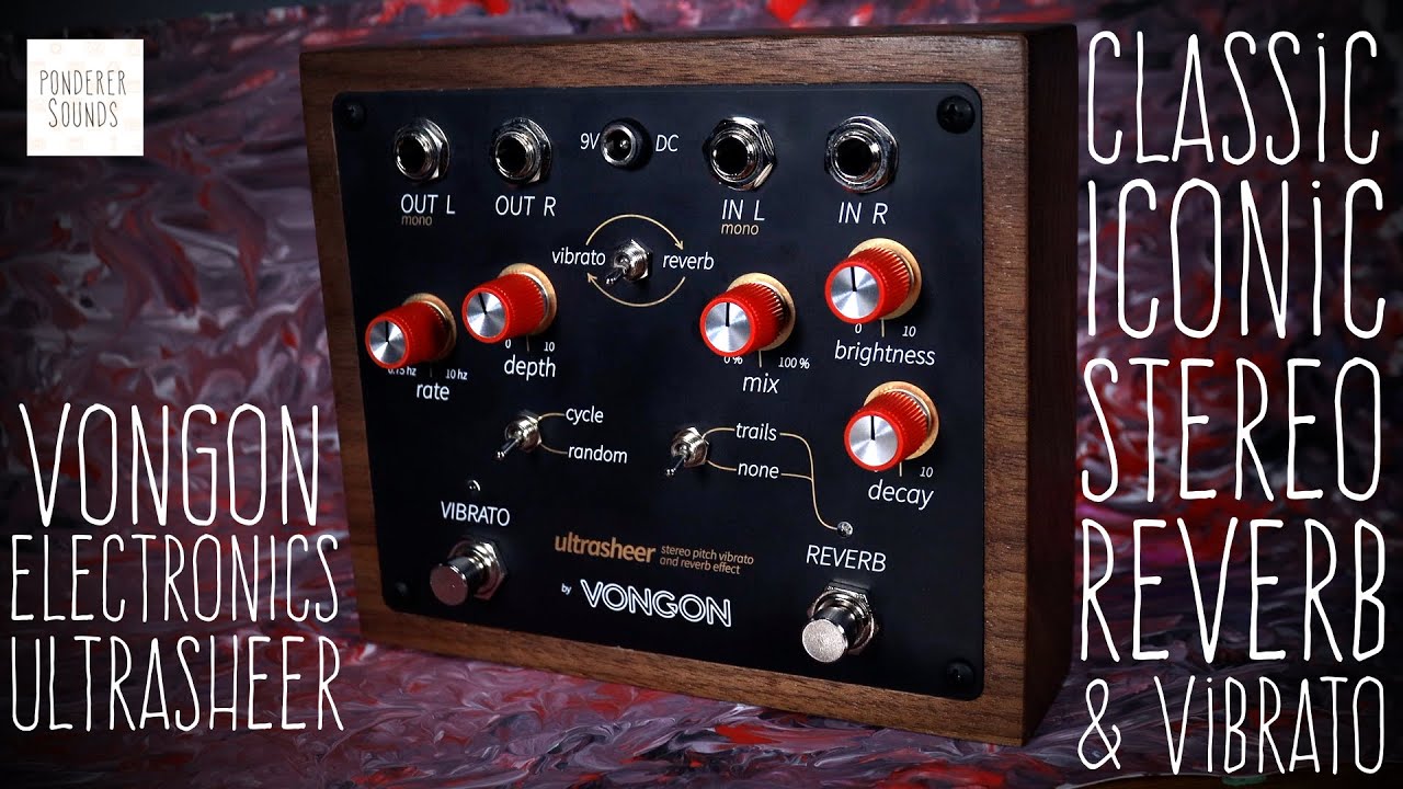 VONGON Ultrasheer エフェクター リバーブ ビブラート 販売 通販