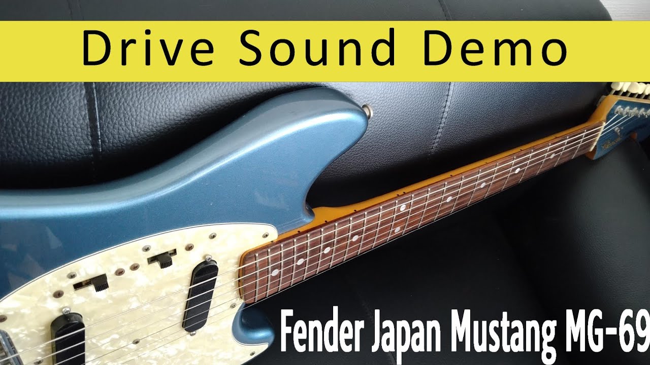 The guy who goes wild when distorted! 】Fender Japan Mustang MG69