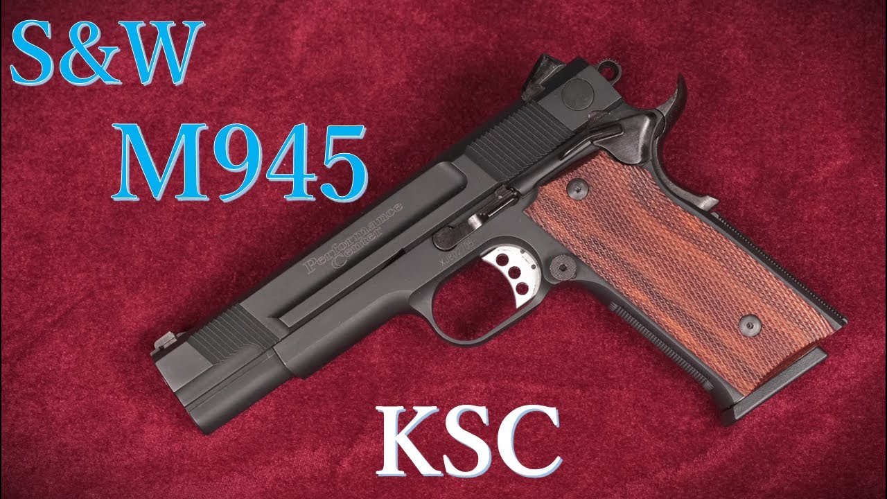 S&W M945 / KSC + アルタモント木製グリップ：重量・トリガープル