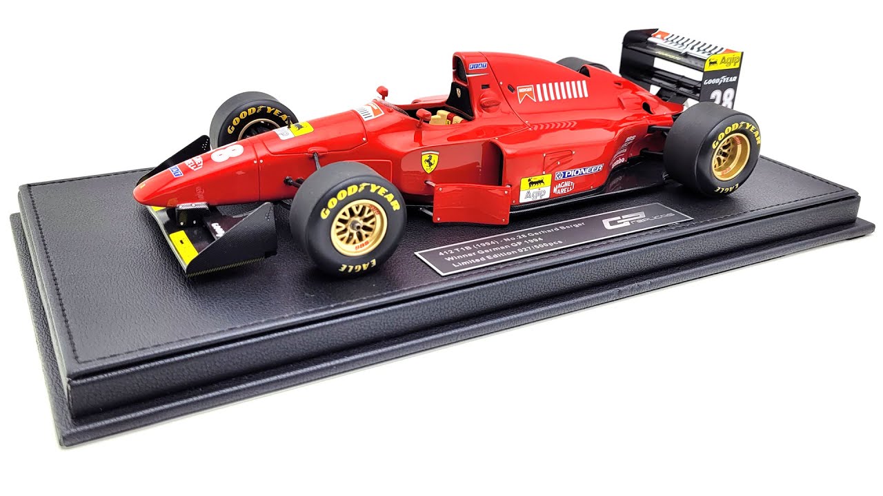 1994 Ferrari 412 T1 B Gerhard Berger German GP winner - YouTube