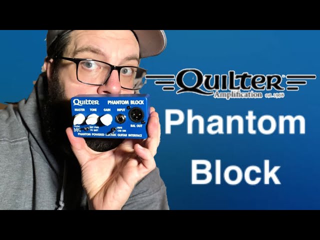Quilter Phantom Block Demo/Review. New from NAMM 2020 - YouTube