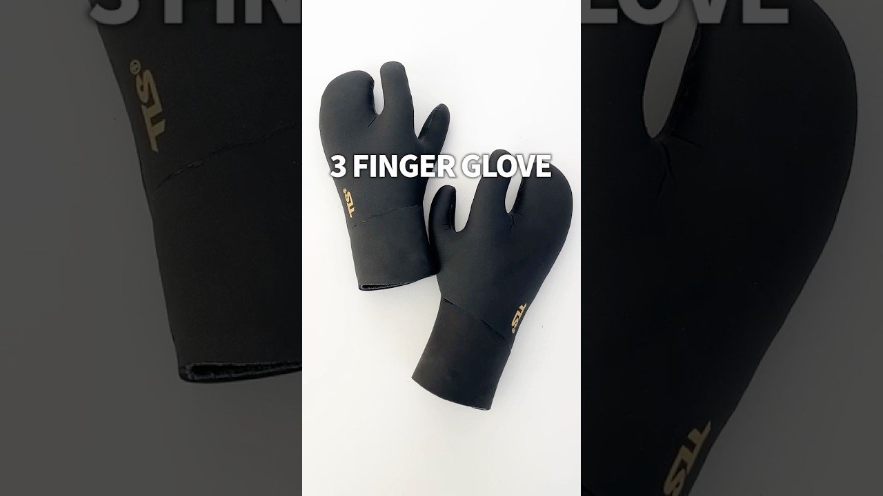 保温性抜群🔥 TLS 3 FINGER GLOVE 2mm｜日本製 ミトングローブ