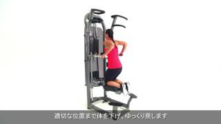 ディップ・チンアシストの使い方【Matrix】G3-S60 - YouTube