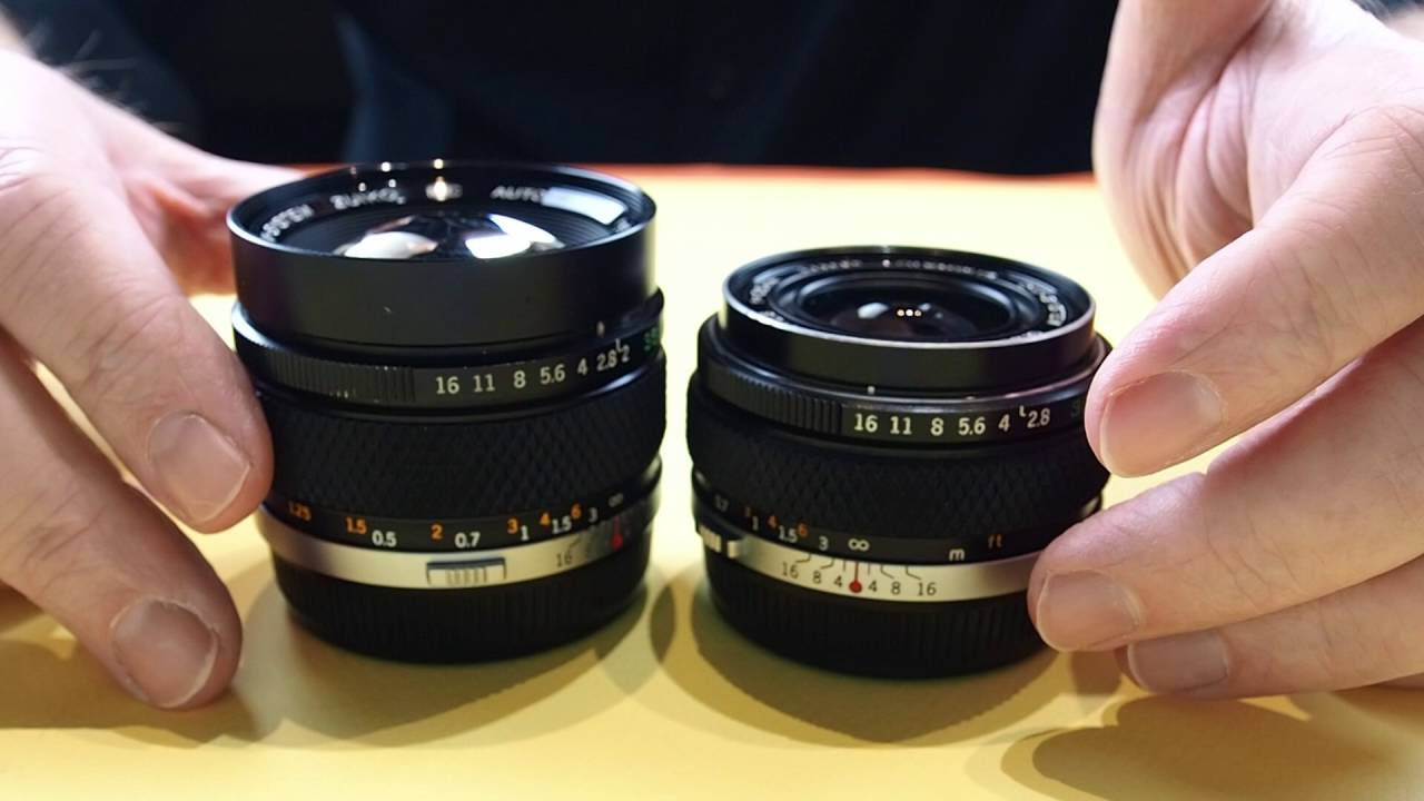 Oly35mm Overview - Zuiko OM Series - Wide Angle Lenses - YouTube