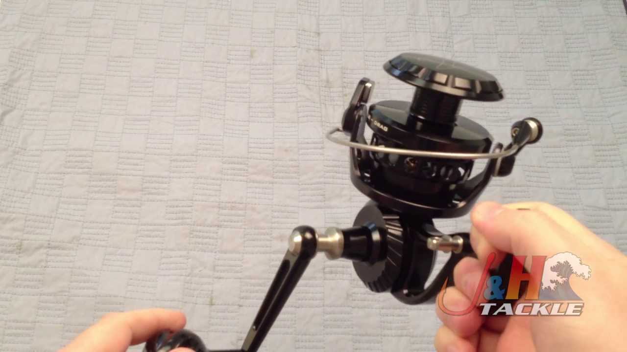 Zeebaas ZX2-27RB Offshore Spinning Reel - YouTube