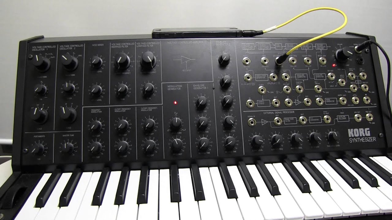 書籍連動】外部音声をMS-20miniで加工 | 21世紀のアナログ