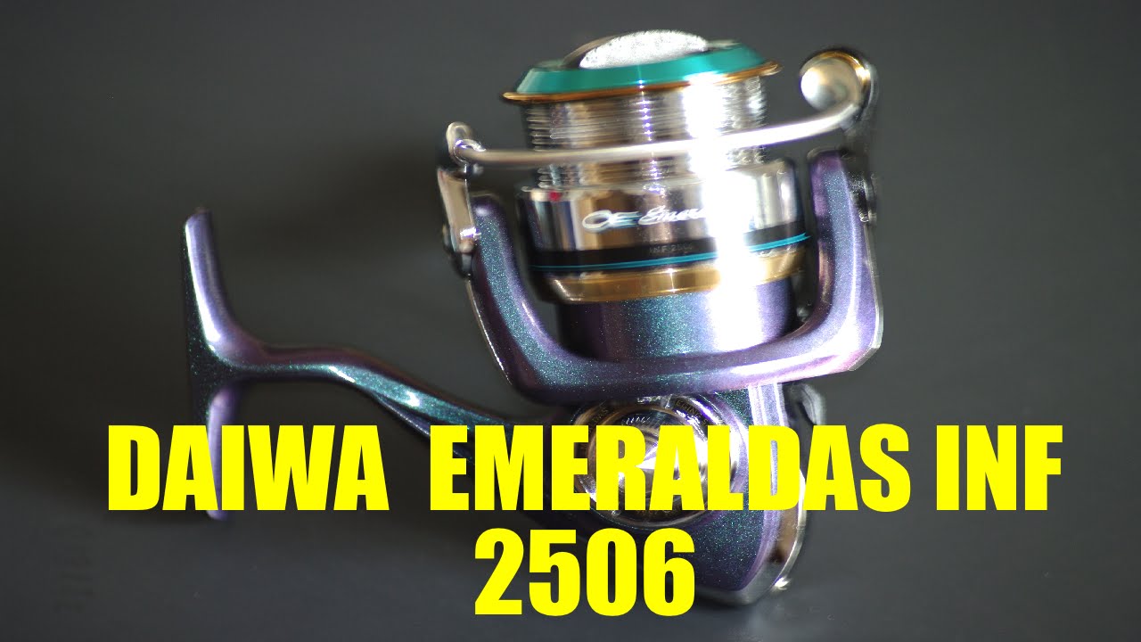 Daiwa reel EMERALDAS INF 2506 From JAPAN - YouTube