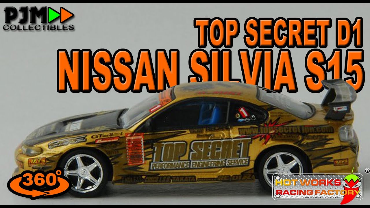 Top Secret D1 Nissan Silvia S15 by Hot Works Racing Factory - YouTube