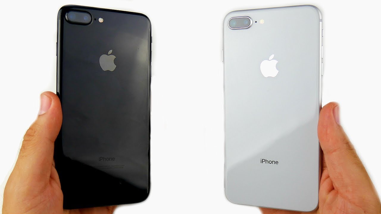 iPhone 7 Plus vs iPhone 8 Plus - YouTube