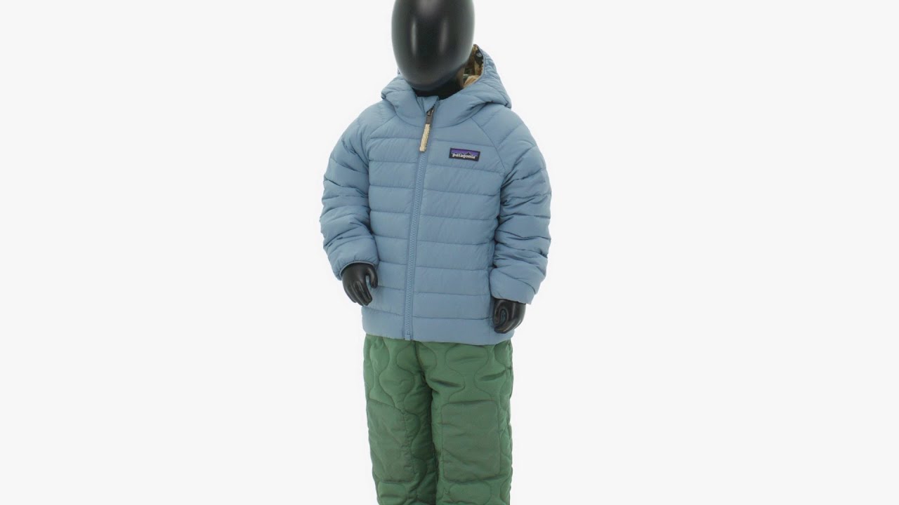 ベビー・リバーシブル・ダウン・セーター・フーディ - パタゴニア公式