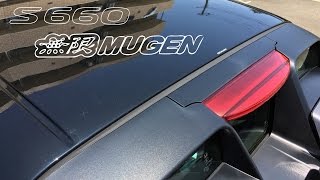 S660 無限ハードトップ取り付け - YouTube