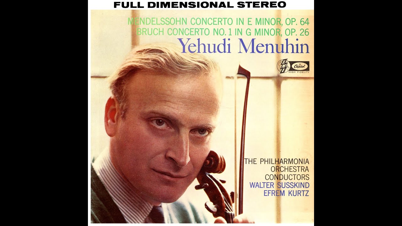 Mendelssohn Violin Concerto / Michael Rabin ‎(EMI 6 CD 1936 - 1972