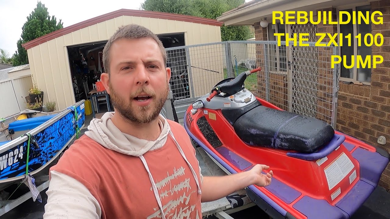 How To Rebuild A Kawasaki ZXI1100 Jetski Pump - YouTube
