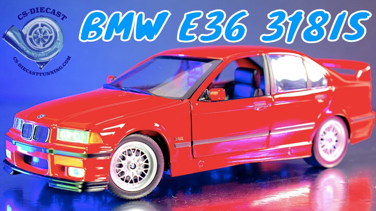 BMW E36 318is UT models Unboxing and review - YouTube