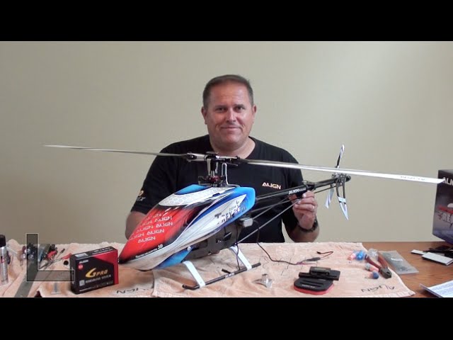 Align Trex 550L Electronics Installation - YouTube