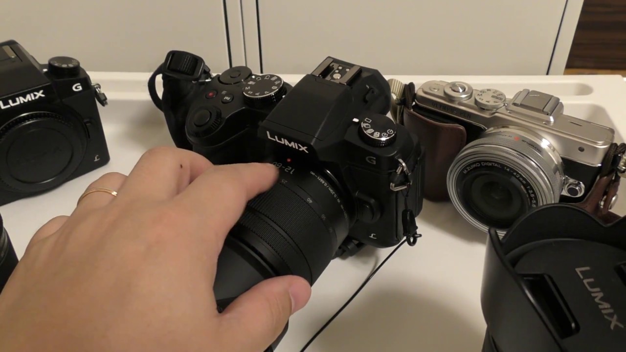 比較検証】Lumix G8 & G7 & PEN Lite E-PL7 の付属レンズの実力は