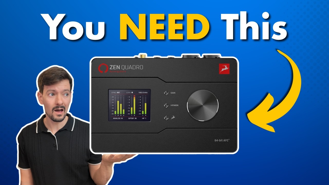 The PERFECT Interface?? Zen Quadro | Antelope Audio Review - YouTube