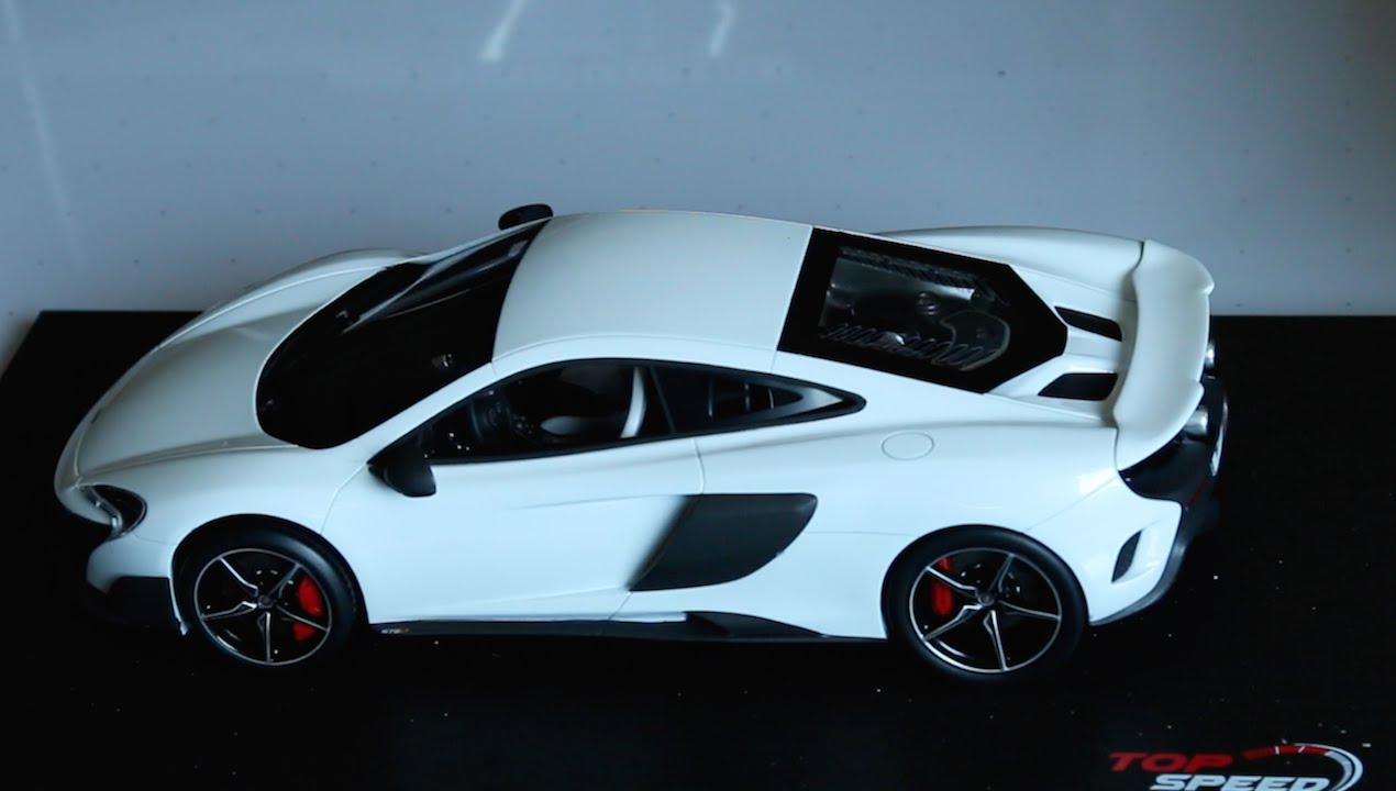 Unboxing - TopSpeed 1:18 Scale McLaren 675LT Diecast Car - YouTube