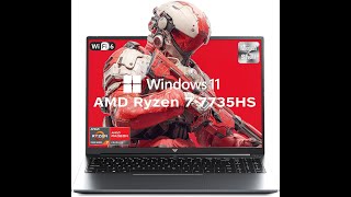 Review: 2025 KAIGERR Gaming Laptop - Ryzen 7 7735HS, 16GB DDR5